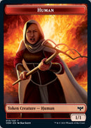 Copy // Human (010) Double-Sided Token [Innistrad: Crimson Vow Tokens] - The Mythic Store | 24h Order Processing