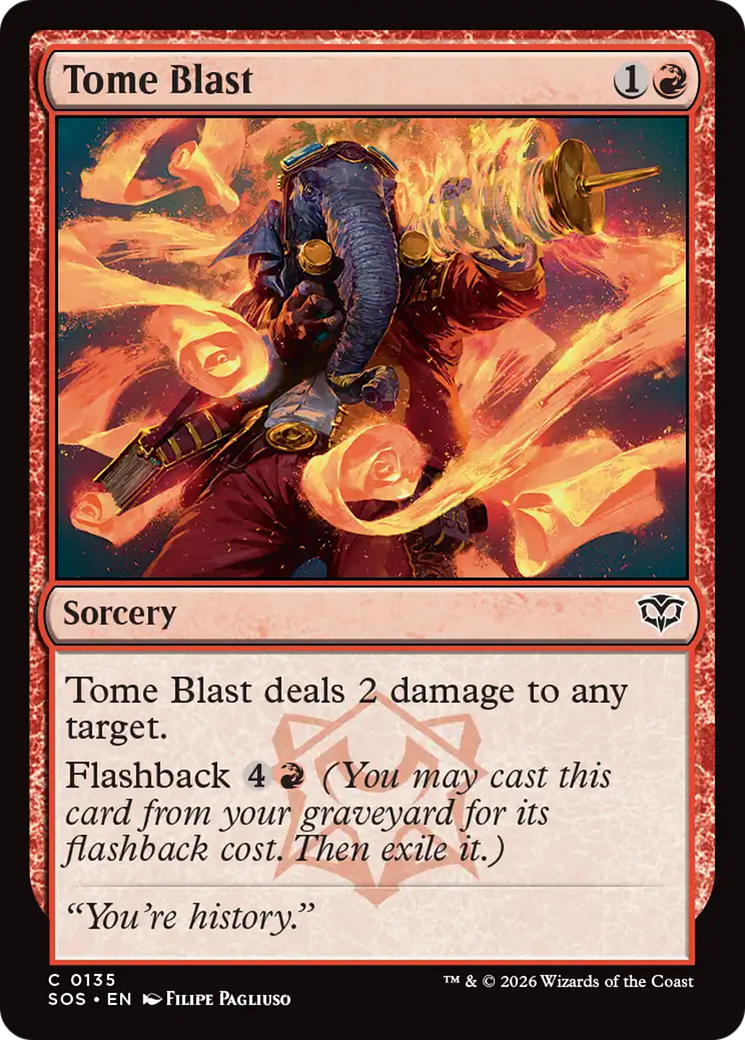 Tome Blast [Secrets of Strixhaven] - The Mythic Store | 24h Order Processing