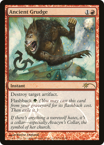 Ancient Grudge [Friday Night Magic 2012] - The Mythic Store | 24h Order Processing