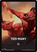 Too Many Theme Card [Foundations Jumpstart Front Cards] - The Mythic Store | 24h Order Processing