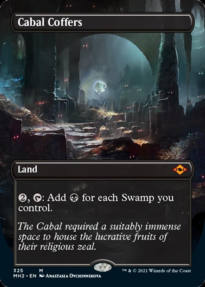 Cabal Coffers (Borderless Alternate Art) [Modern Horizons 2] - The Mythic Store | 24h Order Processing