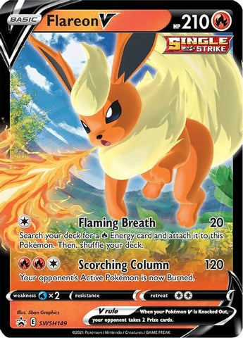 Flareon V (SWSH149) [Sword & Shield: Black Star Promos] - The Mythic Store | 24h Order Processing
