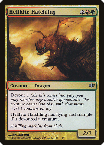Hellkite Hatchling [Conflux] - The Mythic Store | 24h Order Processing