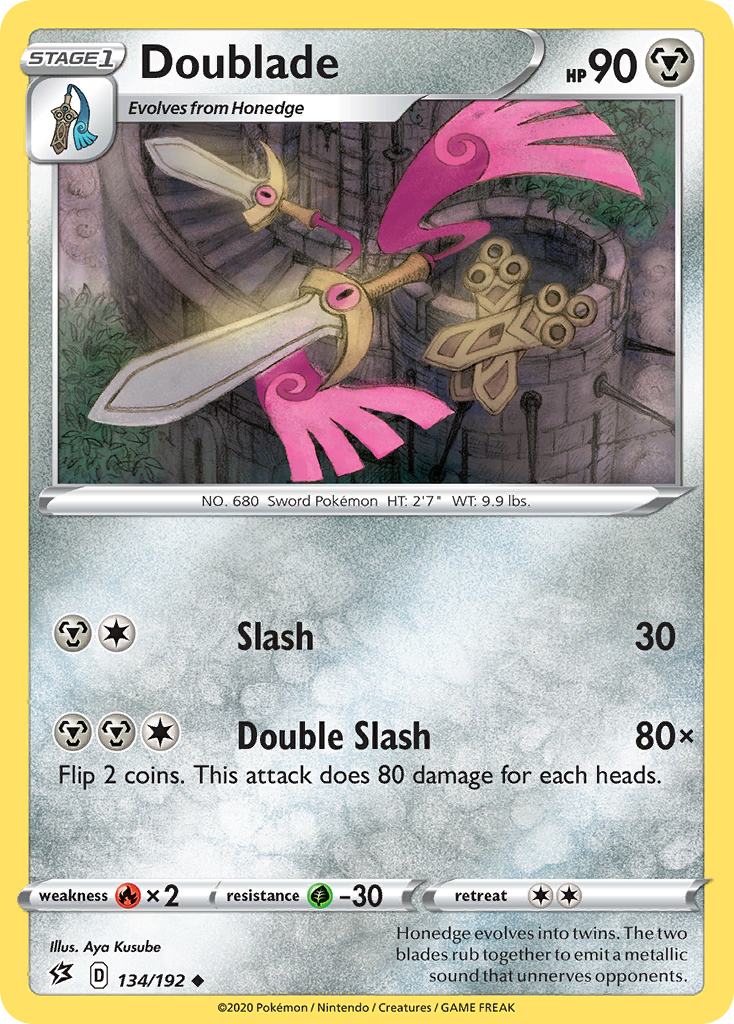 Doublade (134/192) [Sword & Shield: Rebel Clash] - The Mythic Store | 24h Order Processing