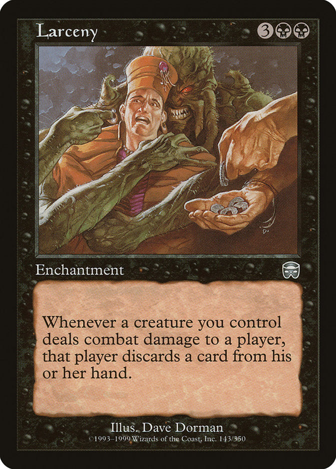 Larceny [Mercadian Masques] - The Mythic Store | 24h Order Processing