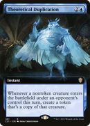 Theoretical Duplication (Extended Art) [Commander 2021] - The Mythic Store | 24h Order Processing