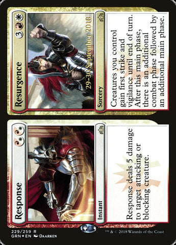 Response // Resurgence [Guilds of Ravnica Prerelease Promos] - The Mythic Store | 24h Order Processing