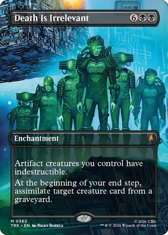 Death Is Irrelevant (Borderless) [Star Trek] - The Mythic Store | 24h Order Processing