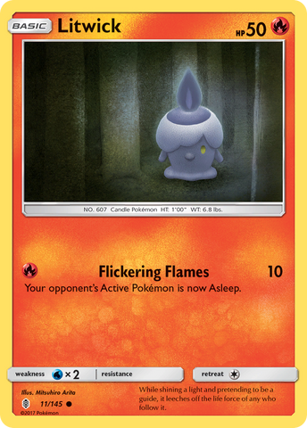 Litwick (11/145) [Sun & Moon: Guardians Rising] - The Mythic Store | 24h Order Processing