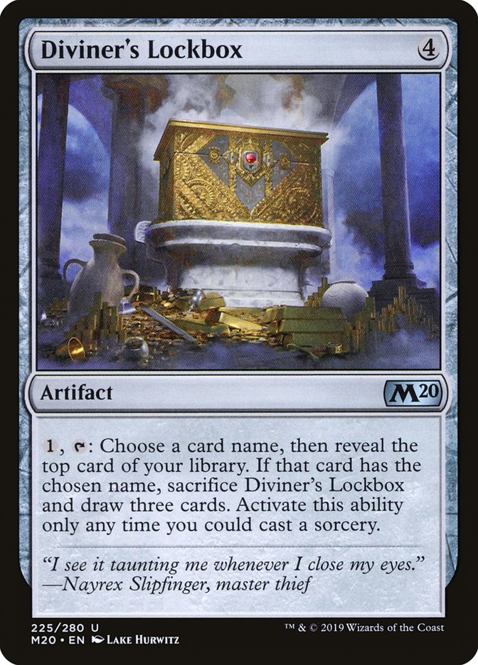 Diviner's Lockbox [Core Set 2020] - The Mythic Store | 24h Order Processing