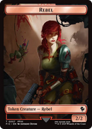 Soldier // Rebel Double-Sided Token [FINAL FANTASY Commander Tokens] - The Mythic Store | 24h Order Processing