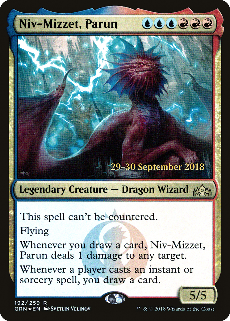Niv-Mizzet, Parun [Guilds of Ravnica Prerelease Promos] - The Mythic Store | 24h Order Processing