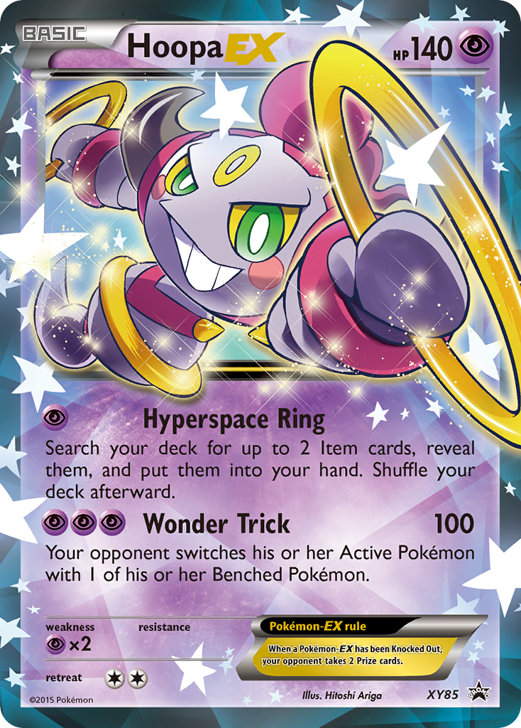 Hoopa EX (XY85) (Collection Promo) [XY: Black Star Promos] - The Mythic Store | 24h Order Processing