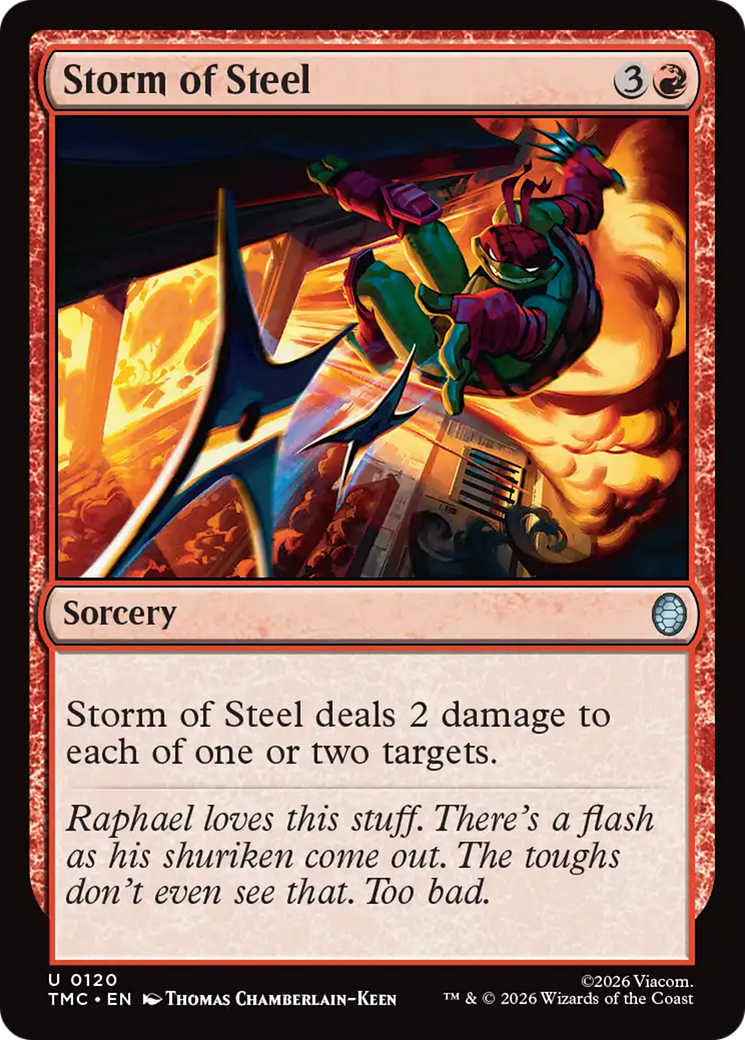 Storm of Steel [Teenage Mutant Ninja Turtles Commander] - The Mythic Store | 24h Order Processing