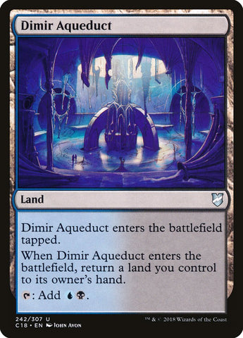Dimir Aqueduct [Commander 2018] - The Mythic Store | 24h Order Processing