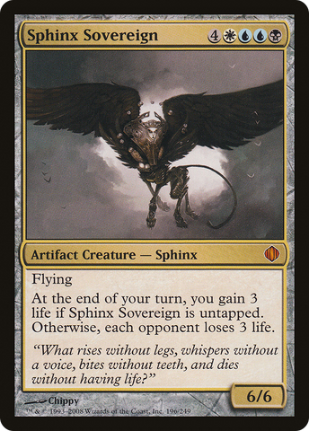 Sphinx Sovereign [Shards of Alara] - The Mythic Store | 24h Order Processing