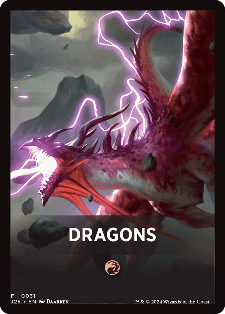 Dragons Theme Card [Foundations Jumpstart Front Cards] - The Mythic Store | 24h Order Processing