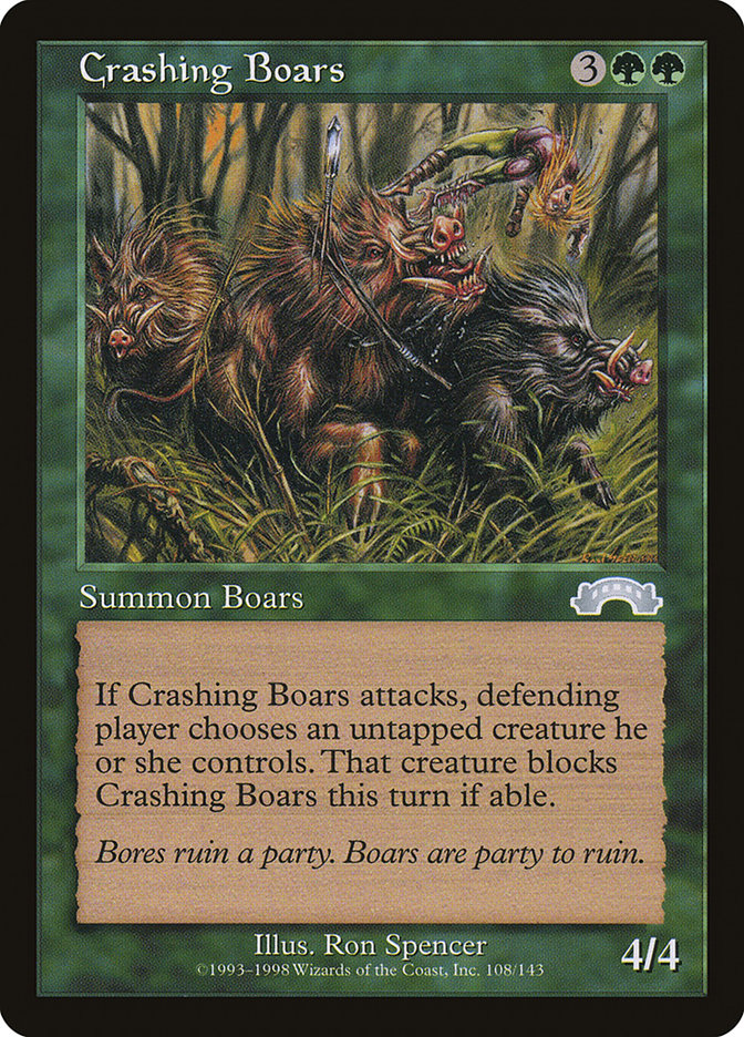 Crashing Boars [Exodus] - The Mythic Store | 24h Order Processing