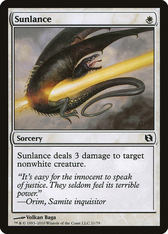 Sunlance [Duel Decks: Elspeth vs. Tezzeret] - The Mythic Store | 24h Order Processing