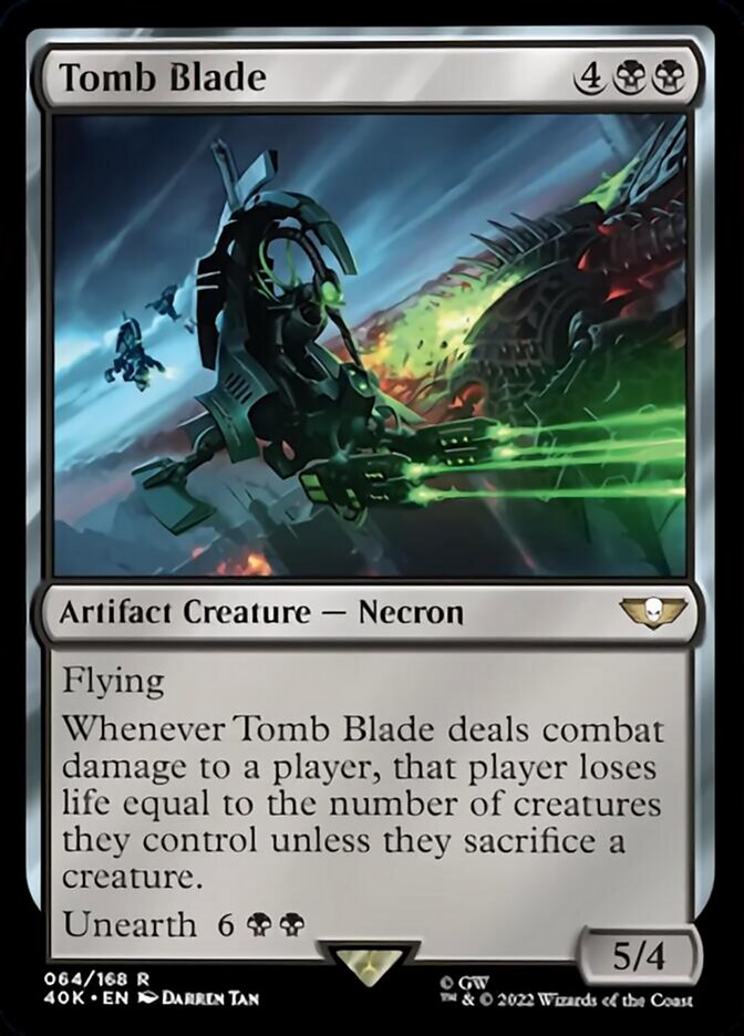 Tomb Blade (Surge Foil) [Warhammer 40,000] - The Mythic Store | 24h Order Processing