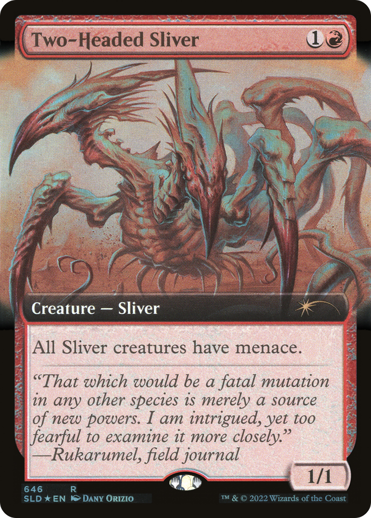 Two-Headed Sliver (Extended Art) [Secret Lair Drop Promos] - The Mythic Store | 24h Order Processing