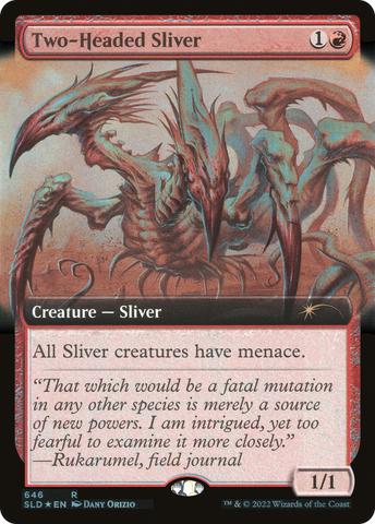 Two-Headed Sliver (Extended Art) [Secret Lair Drop Promos] - The Mythic Store | 24h Order Processing
