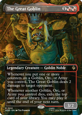The Great Goblin (Borderless) [The Hobbit] - The Mythic Store | 24h Order Processing