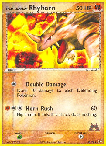 Team Magma's Rhyhorn (38/95) [EX: Team Magma vs Team Aqua] - The Mythic Store | 24h Order Processing