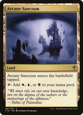 Arcane Sanctum [Commander 2016] - The Mythic Store | 24h Order Processing