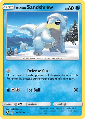 Alolan Sandshrew (19a/145) [Alternate Art Promos] - The Mythic Store | 24h Order Processing