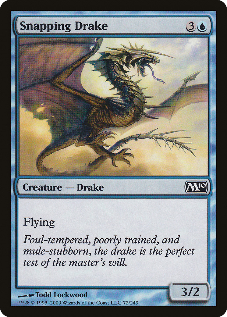 Snapping Drake [Magic 2010] - The Mythic Store | 24h Order Processing