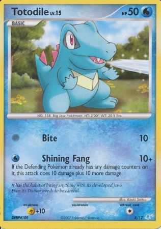 Totodile (8/12) [Diamond & Pearl: Trainer Kit - Manaphy] - The Mythic Store | 24h Order Processing