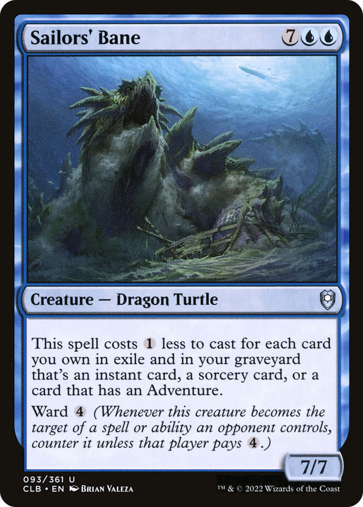 Sailors' Bane [Commander Legends: Battle for Baldur's Gate] - The Mythic Store | 24h Order Processing