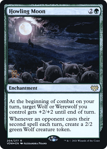 Howling Moon [Innistrad: Crimson Vow Prerelease Promos] - The Mythic Store | 24h Order Processing