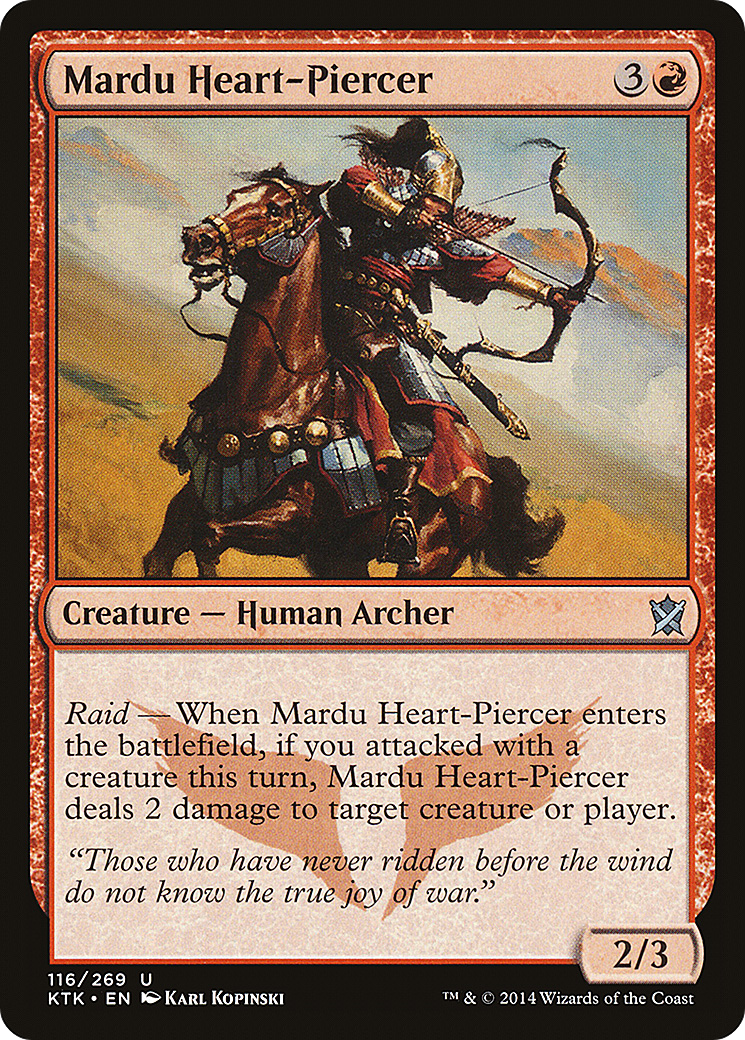 Mardu Heart-Piercer [Khans of Tarkir] - The Mythic Store | 24h Order Processing