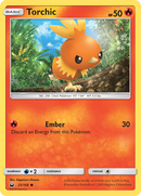 Torchic (25/168) [Sun & Moon: Celestial Storm] - The Mythic Store | 24h Order Processing