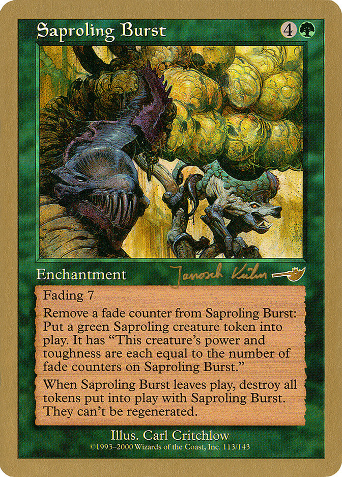 Saproling Burst (Janosch Kuhn) [World Championship Decks 2000] - The Mythic Store | 24h Order Processing