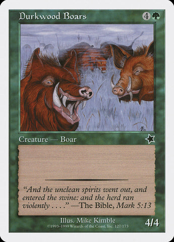 Durkwood Boars [Starter 1999] - The Mythic Store | 24h Order Processing