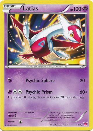 Latias (14/30) [XY: Trainer Kit 2 - Latias] - The Mythic Store | 24h Order Processing
