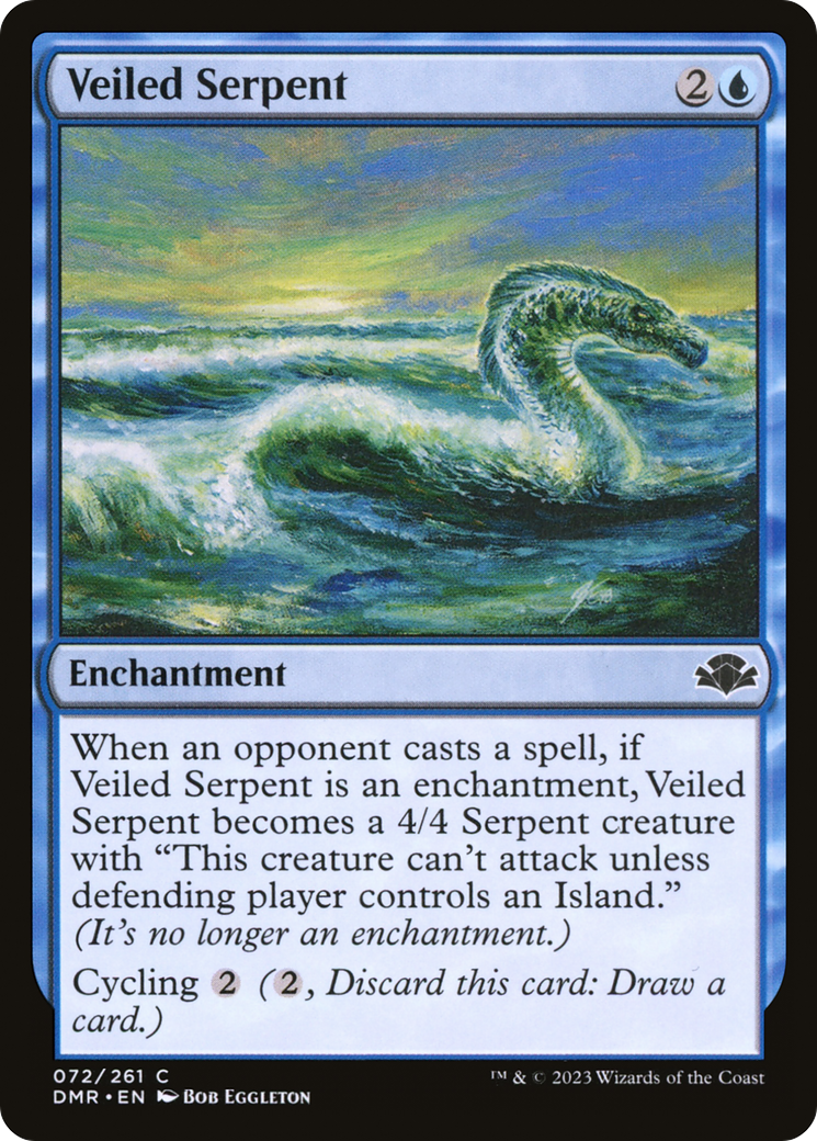 Veiled Serpent [Dominaria Remastered] - The Mythic Store | 24h Order Processing