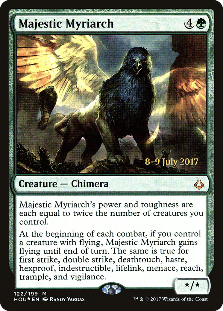 Majestic Myriarch [Hour of Devastation Prerelease Promos] - The Mythic Store | 24h Order Processing