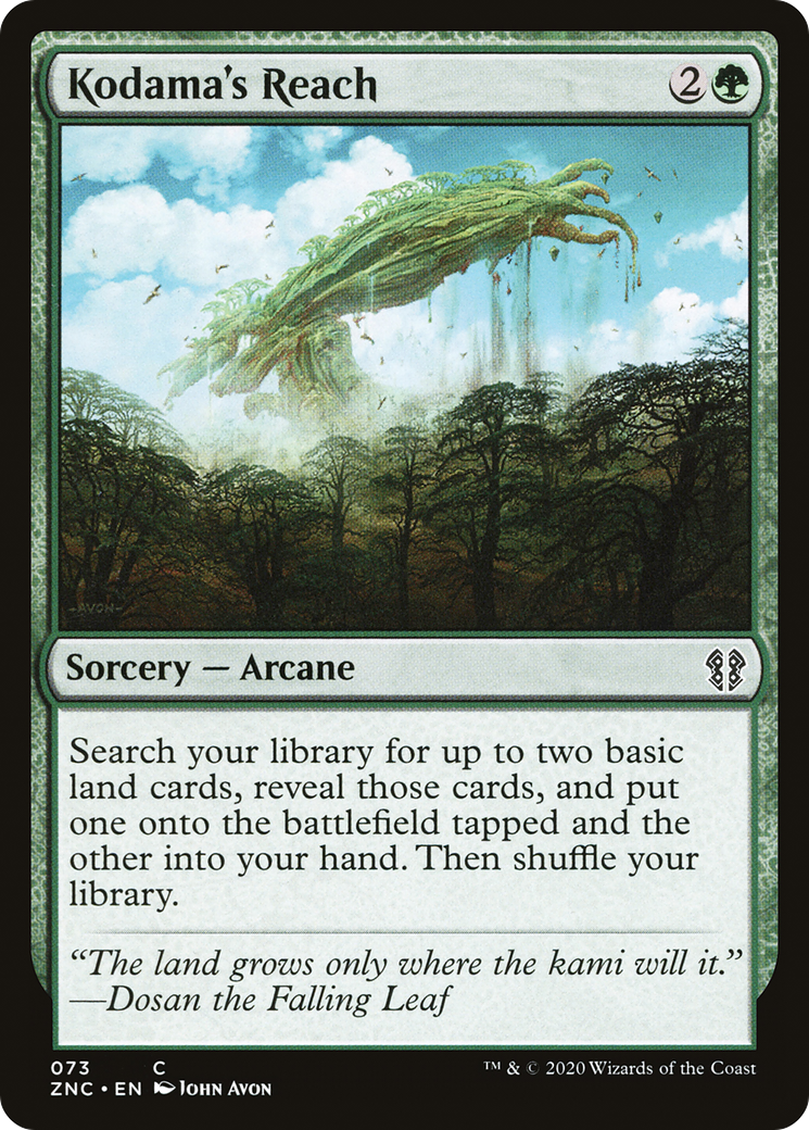 Kodama's Reach [Zendikar Rising Commander] - The Mythic Store | 24h Order Processing