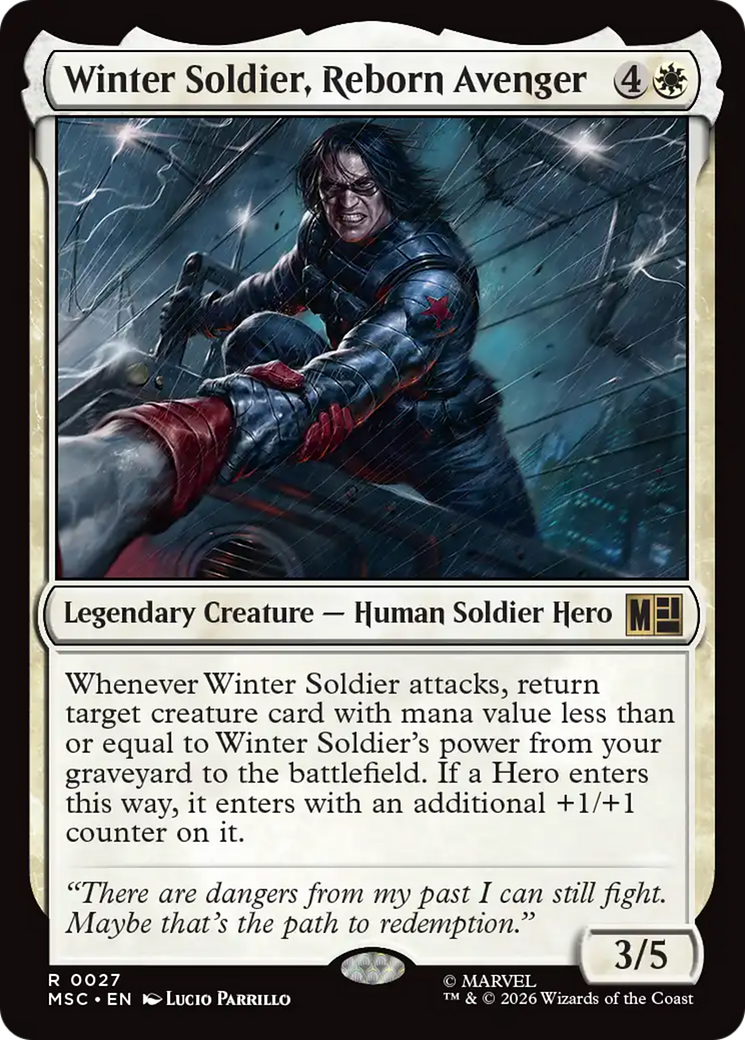 Winter Soldier, Reborn Avenger [Marvel Super Heroes Commander] - The Mythic Store | 24h Order Processing