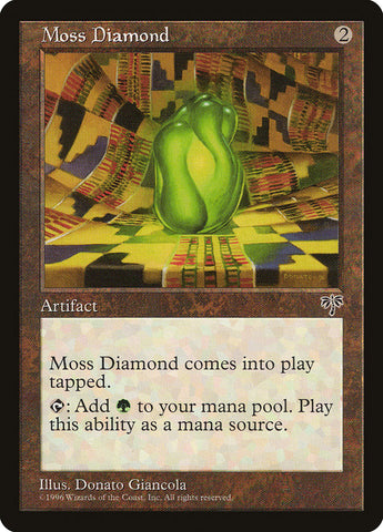 Moss Diamond [Mirage] - The Mythic Store | 24h Order Processing