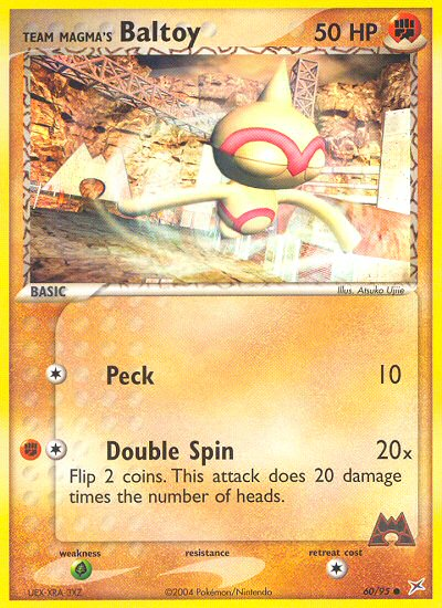 Team Magma's Baltoy (60/95) [EX: Team Magma vs Team Aqua] - The Mythic Store | 24h Order Processing
