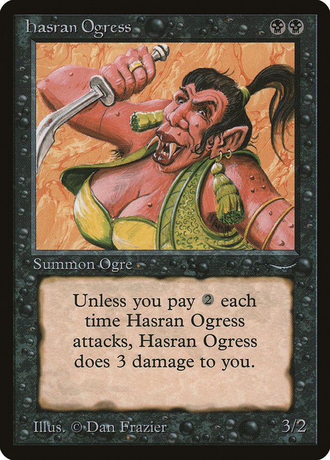 Hasran Ogress (Dark Mana Cost) [Arabian Nights] - The Mythic Store | 24h Order Processing