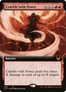 Crackle with Power (Extended Art) [Strixhaven: School of Mages] - The Mythic Store | 24h Order Processing