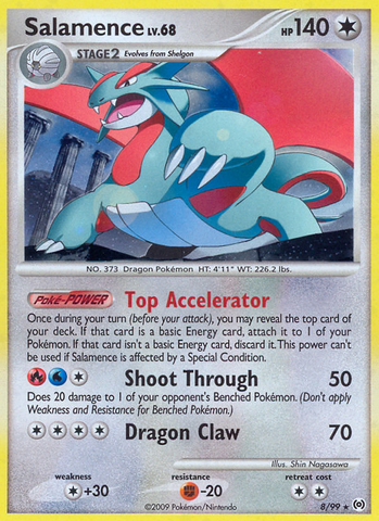 Salamence (8/99) [Platinum: Arceus] - The Mythic Store | 24h Order Processing