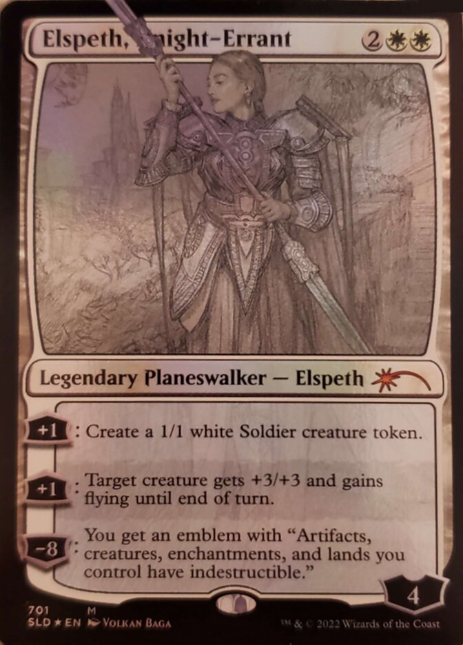 Elspeth, Knight-Errant (Sketch) [Secret Lair Drop Promos] - The Mythic Store | 24h Order Processing