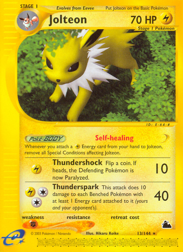 Jolteon (13/144) [Skyridge] - The Mythic Store | 24h Order Processing
